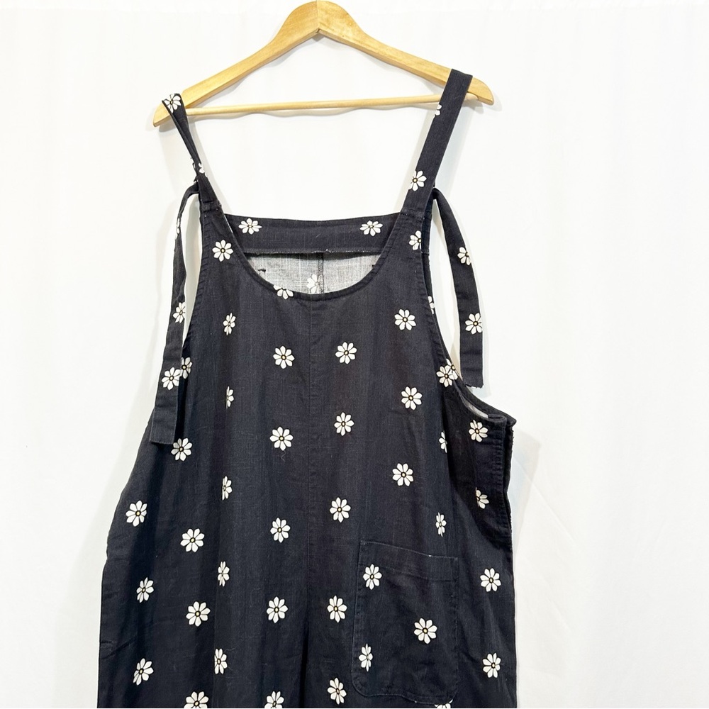 Lucy & Yak 100% Organic Cotton Daisy Floral Jumpsuit Overalls